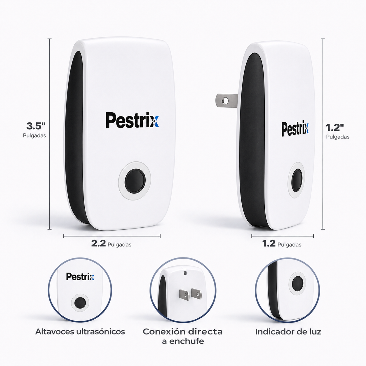 Repelente ultrasónico Pestrix